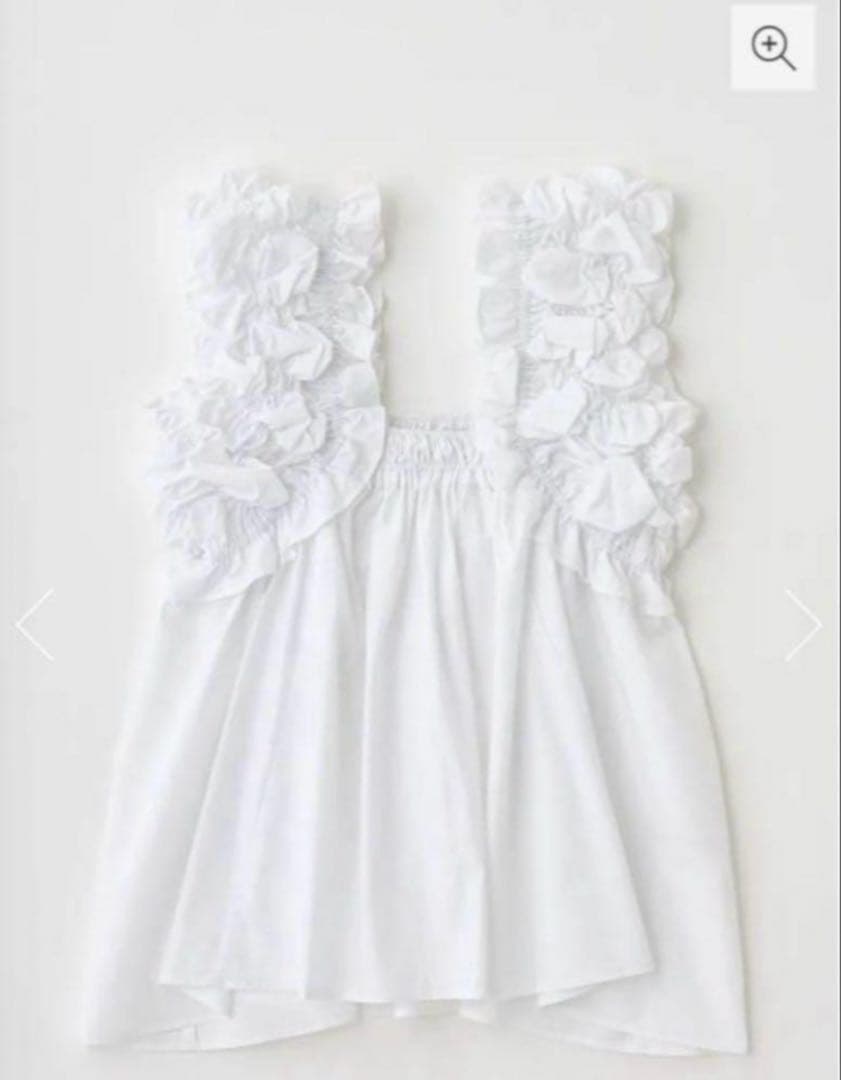 新品未使用moussy SHOULDER FRILLS トップス