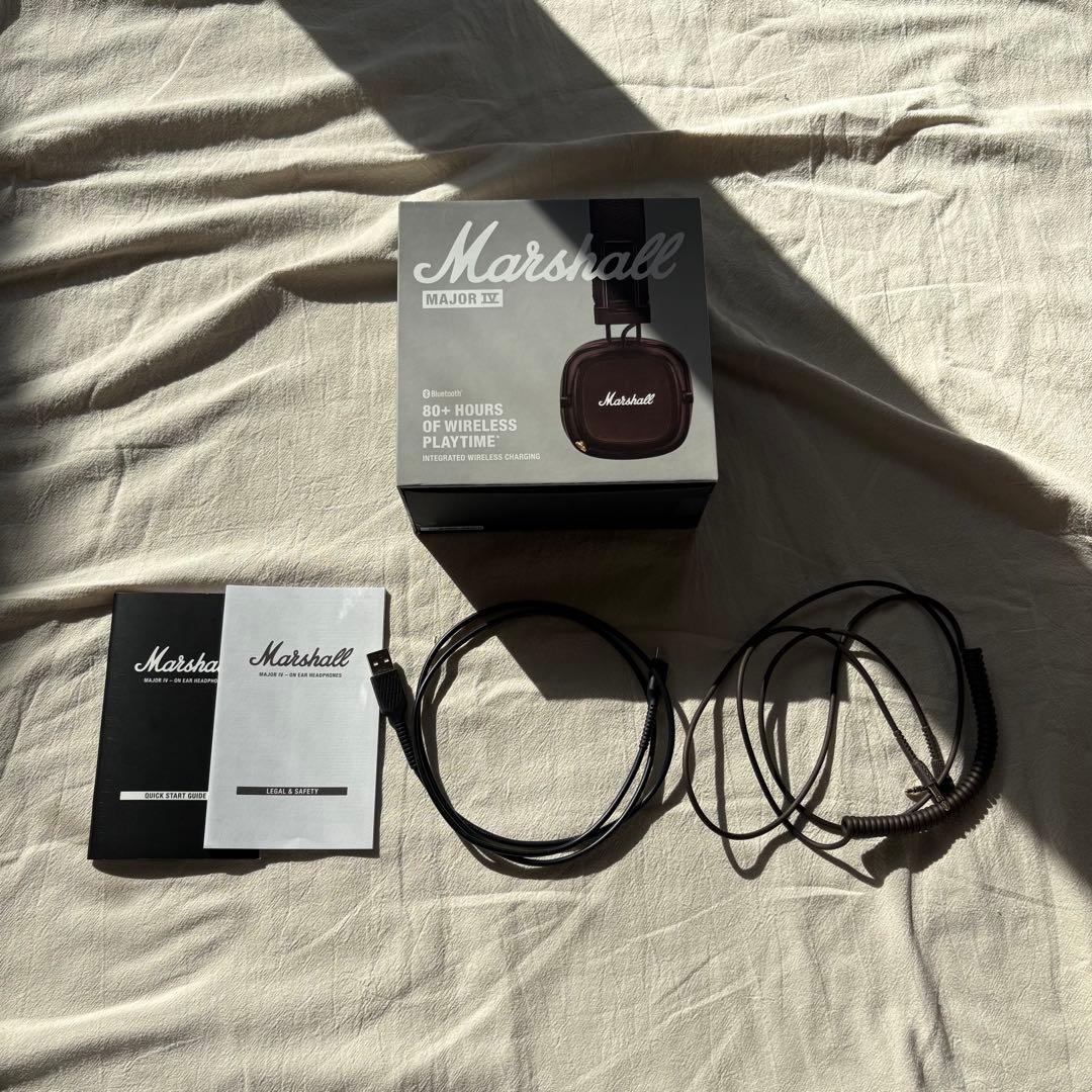 【公式購入】Marshall Major IV ワイヤレスヘッドホン