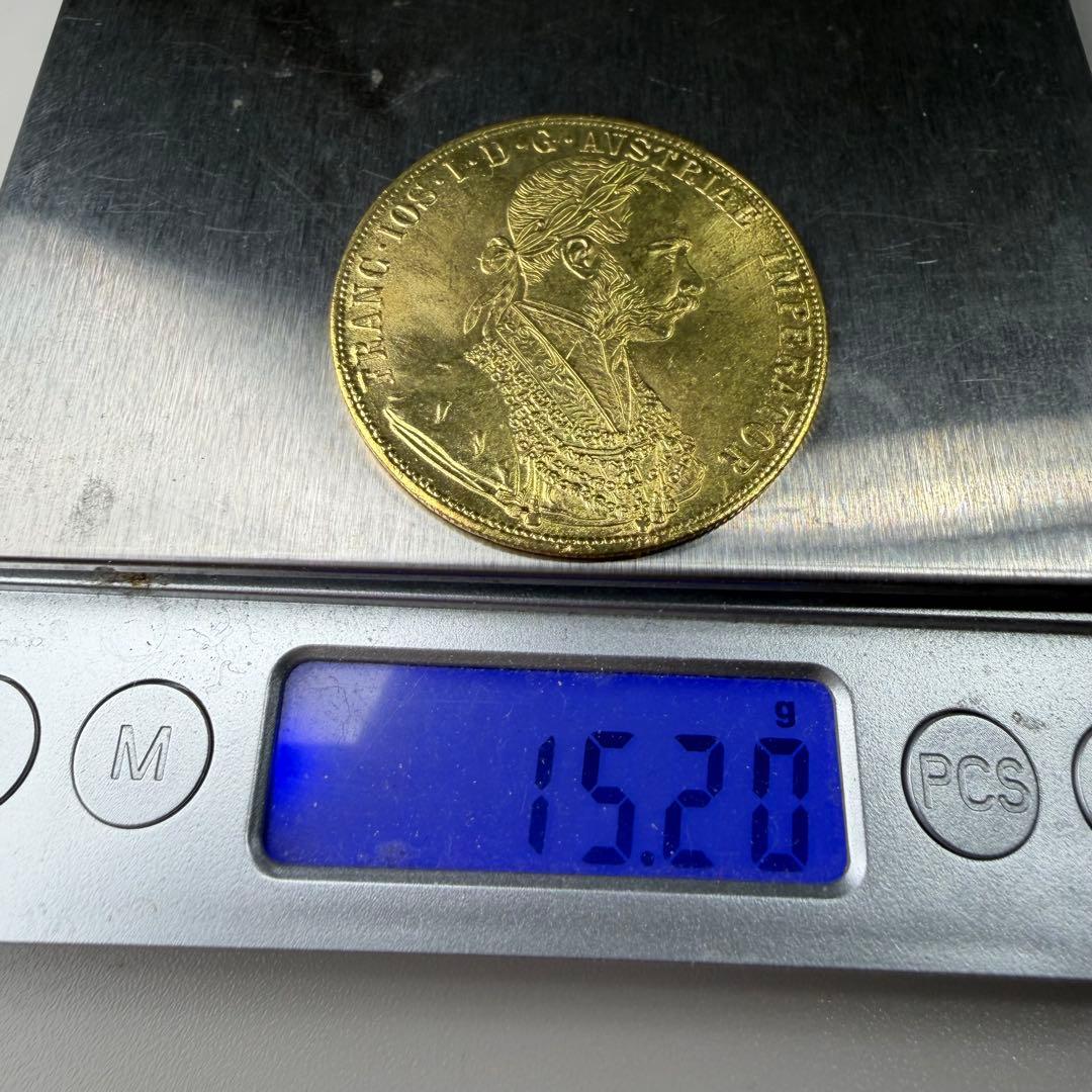 古銭　1890 オーストリア帝国　フランツ・ヨーゼフ1世