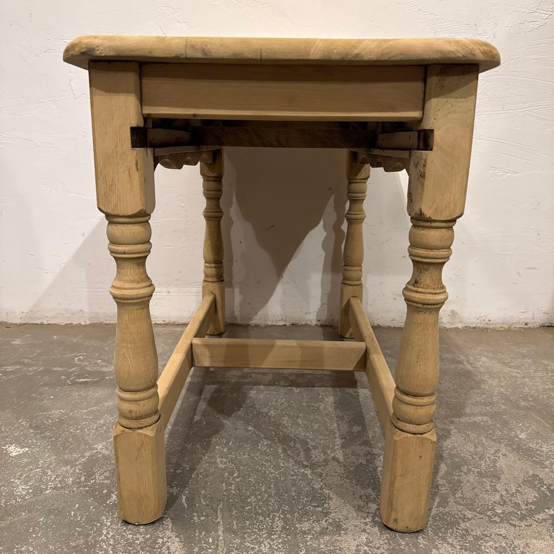 年末年始saleヴィンテージ　木製サイドテーブル　剥離