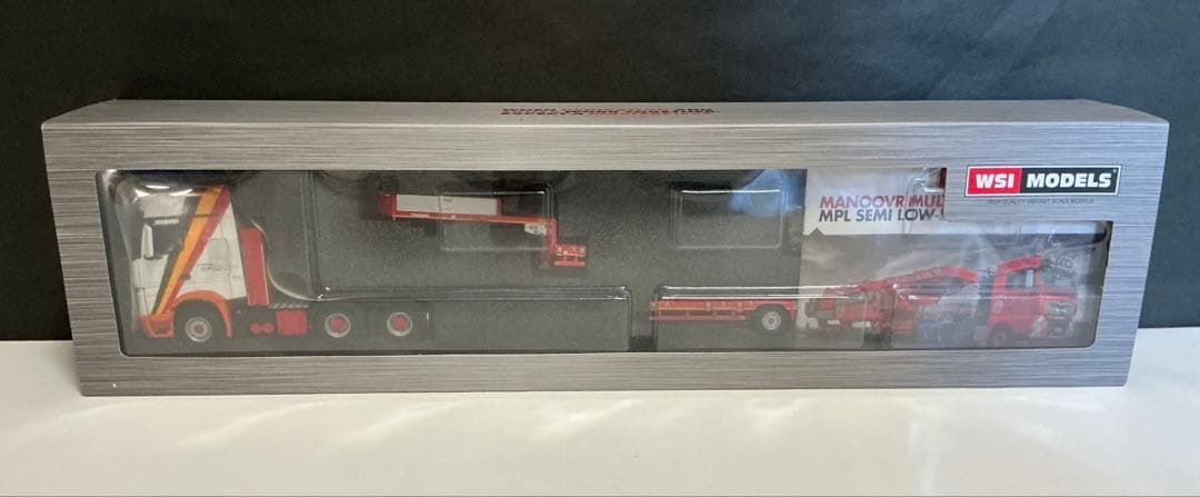 WSI MODELS 1/50 ACTROS NOOTEBOOM トレーラー