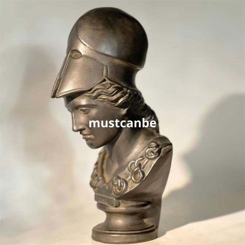 石像 アテナ像 知恵女神 リビング 玄関書斎 デスク 装飾品 工芸品 美術品置物