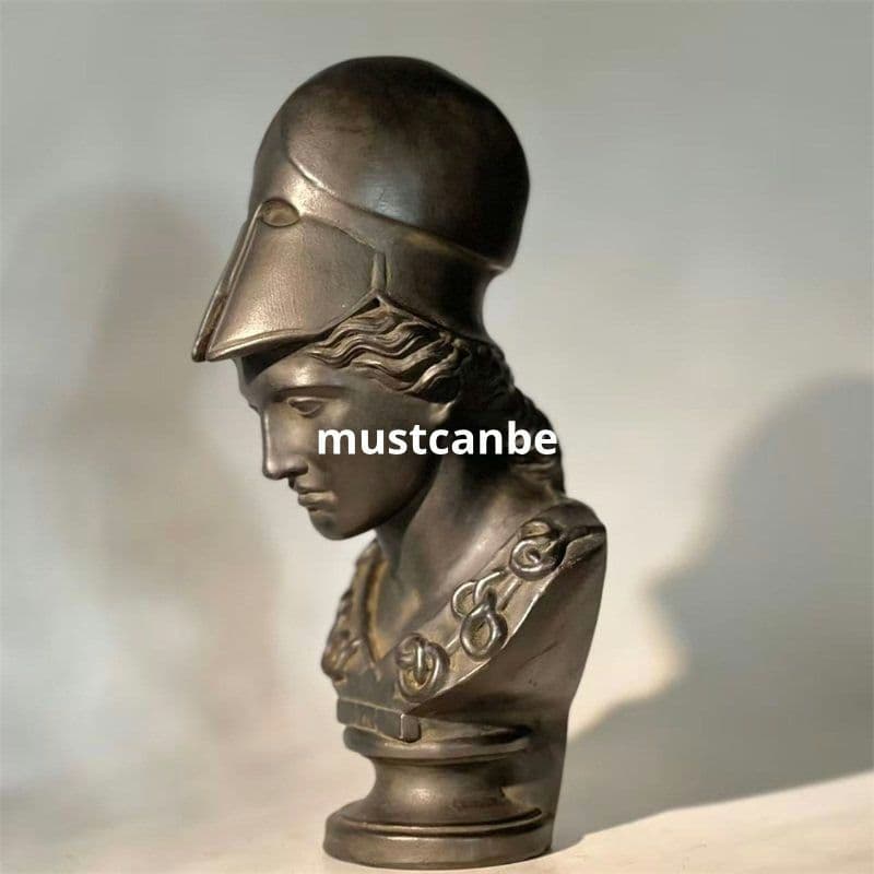 石像 アテナ像 知恵女神 リビング 玄関書斎 デスク 装飾品 工芸品 美術品置物