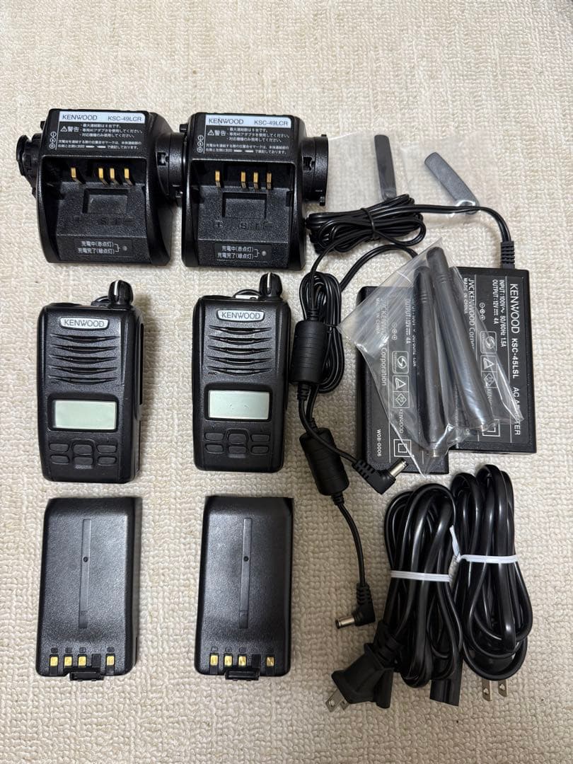 【2台セット】ケンウッド デジタルトランシーバー TPZ-D503 インカム