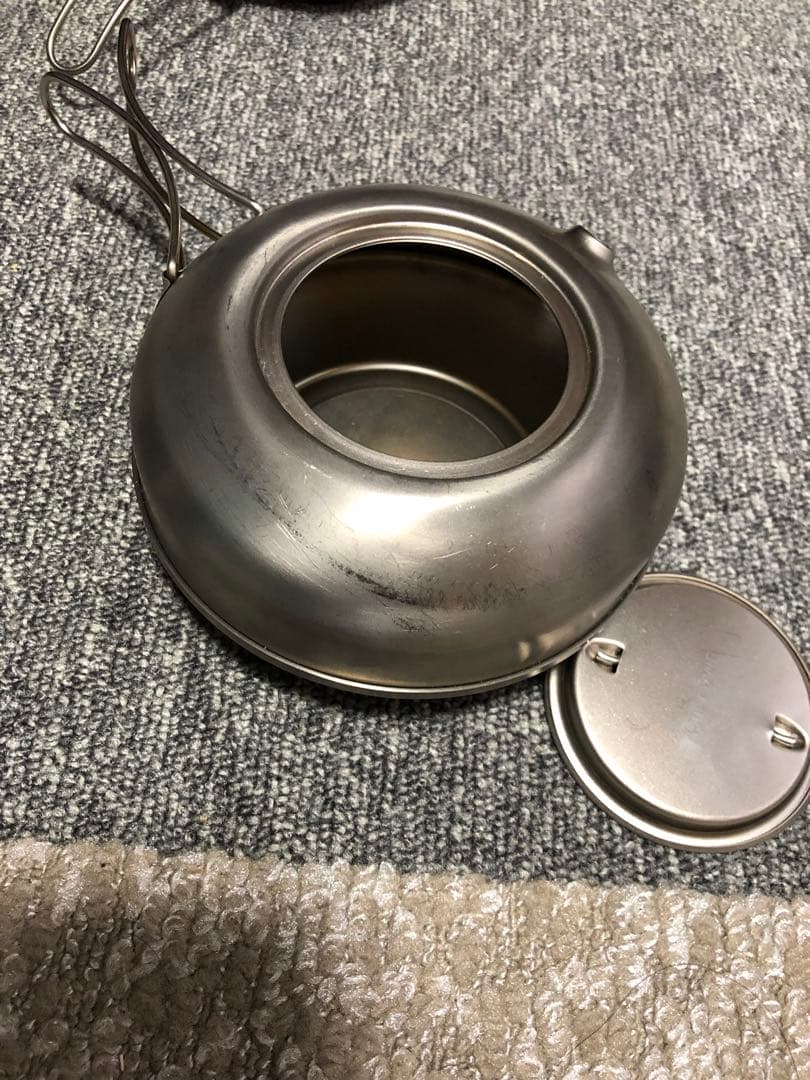 ユニフレーム　チタンケトル　スノーピーク　ワッパーカップ　クッカー　廃盤品　レア