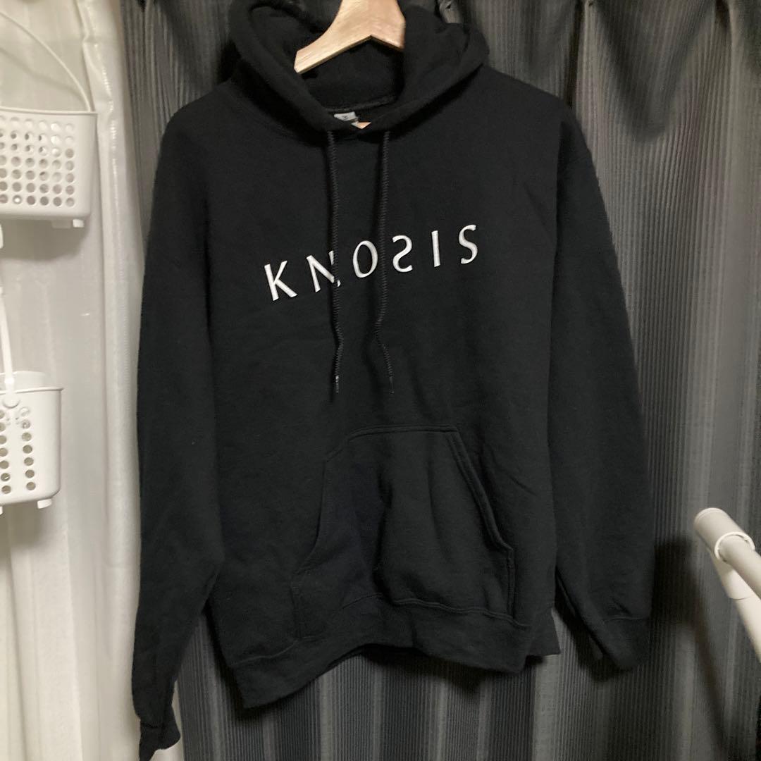 KNOSIS 蛇デザイン フーディ Mサイズ GILDAN