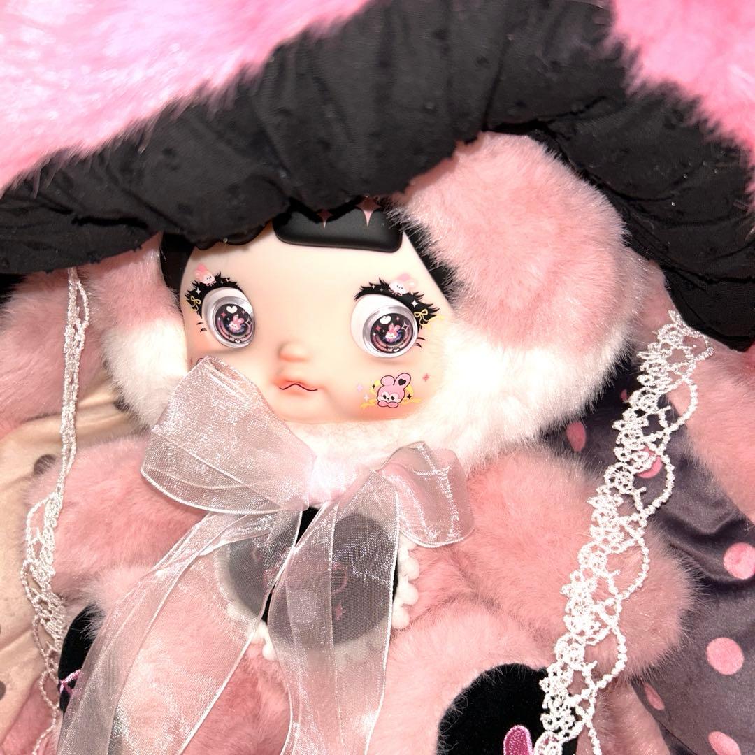 【Nommi】森のきのこ ピンク400% マッシュルームキャップ