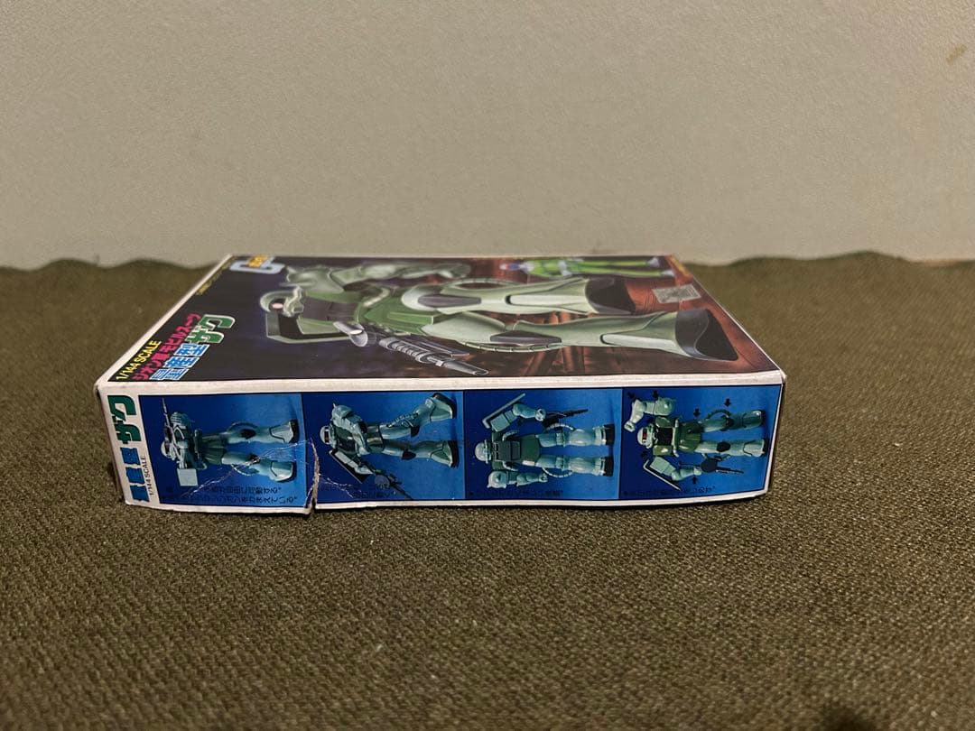 【1/144】バンダイ 量産型ザク 【説明書2枚】未使用品 旧キット 当時物