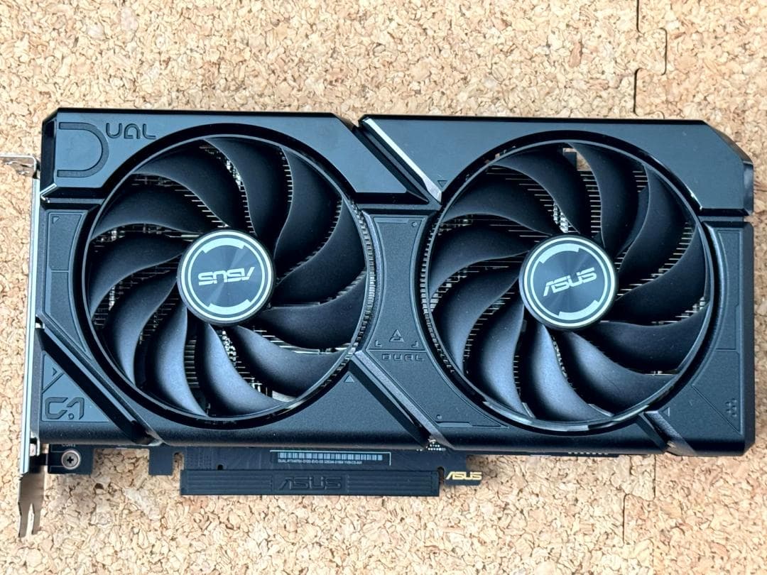 【中古】ASUS Dual RTX 4070 super OC 12GB
