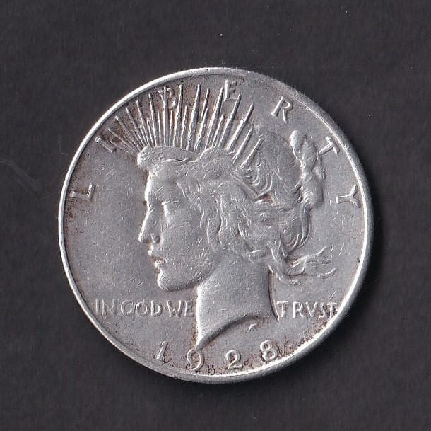 アメリカ　１ドル銀貨 ピースダラー