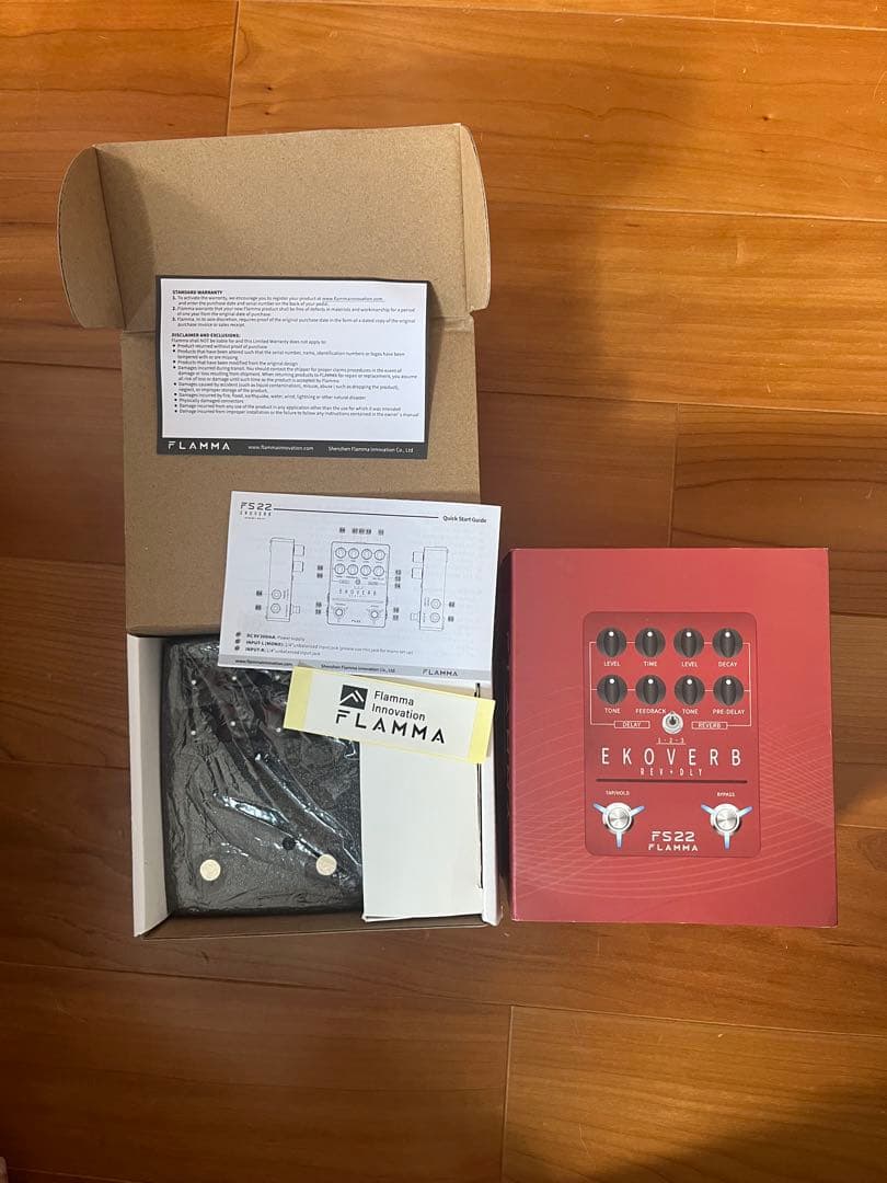 FLAMMA EKOVERB FS22 リバーブ ディレイ エフェクター ギター