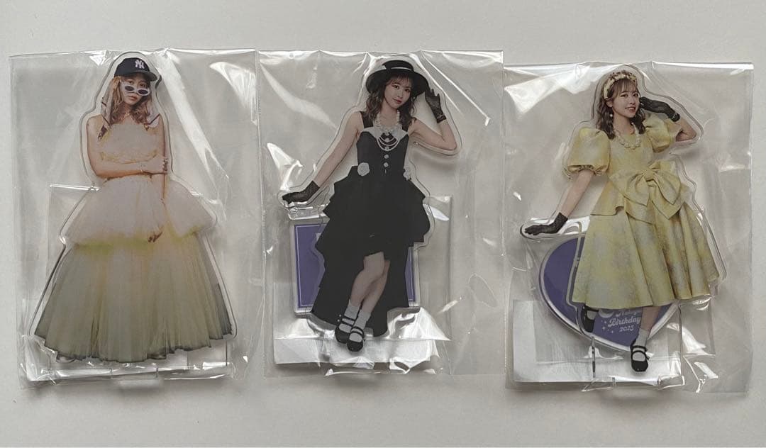 FRUITS ZIPPER 仲川瑠夏 生誕すきくじ2025 アクスタ 3種