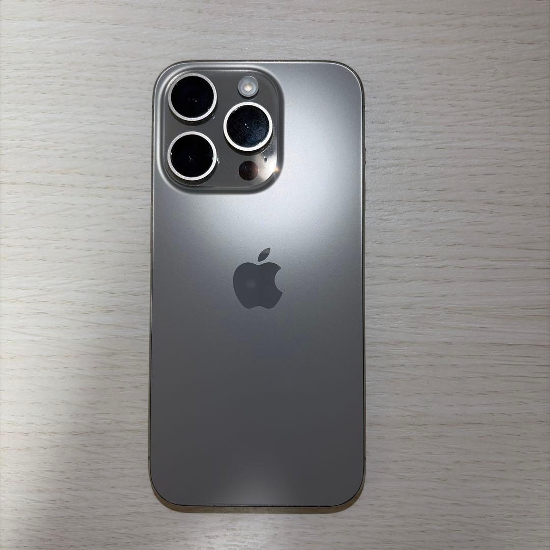 【超美品】修理歴無し/Apple iPhone15Pro 256GB