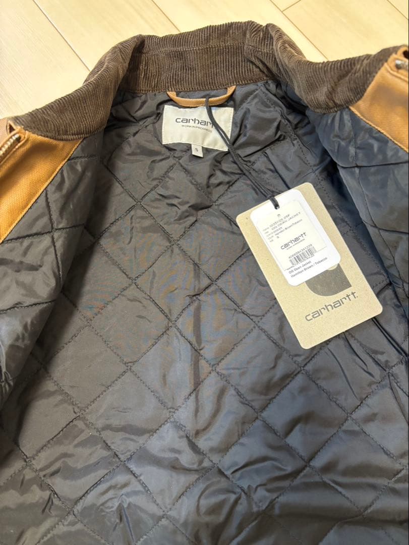 新品未使用タグ付き　CARHARTT WIP OG DEAN JACKET S