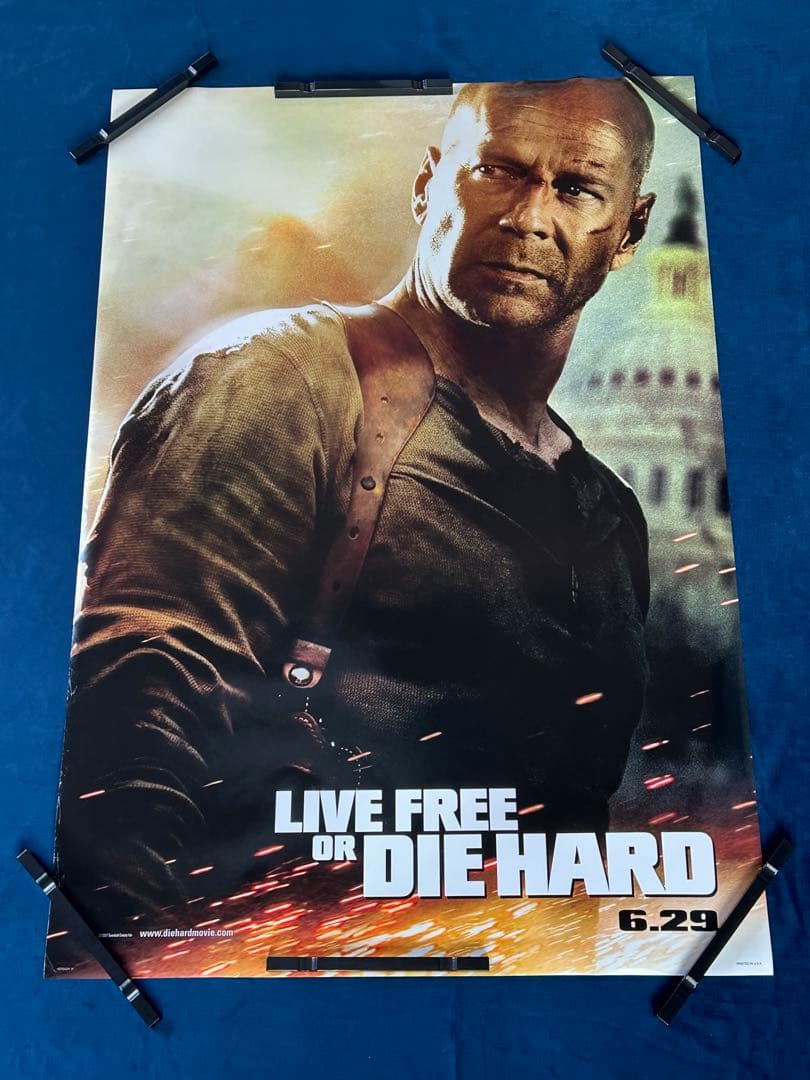 ダイハード4.0 USオリジナル映画ポスター