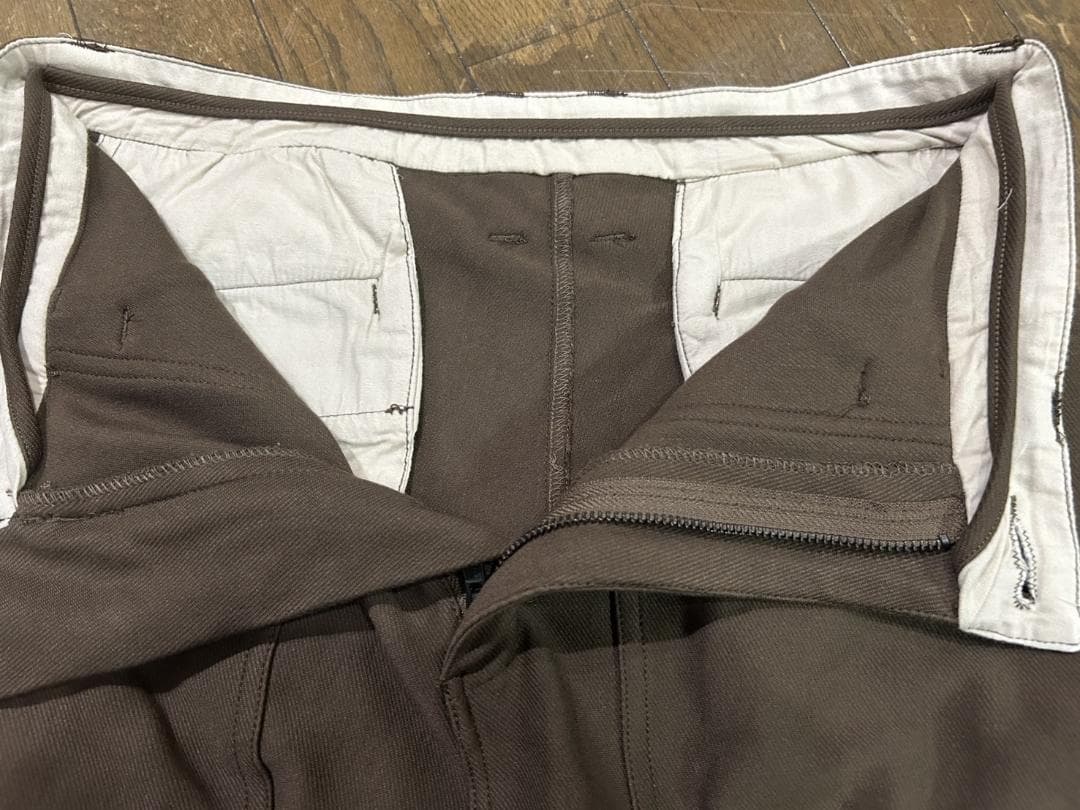 ＊NATAL DESIGN ストレッチ入り フラップ サルエルパンツ S