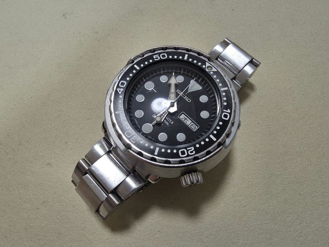 SANSAN　SEIKO 7549-7010 SBBN015 ツナ缶 2種