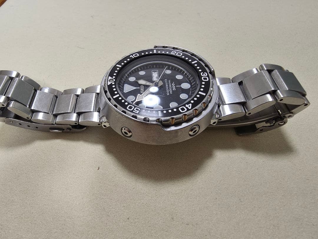 SANSAN　SEIKO 7549-7010 SBBN015 ツナ缶 2種