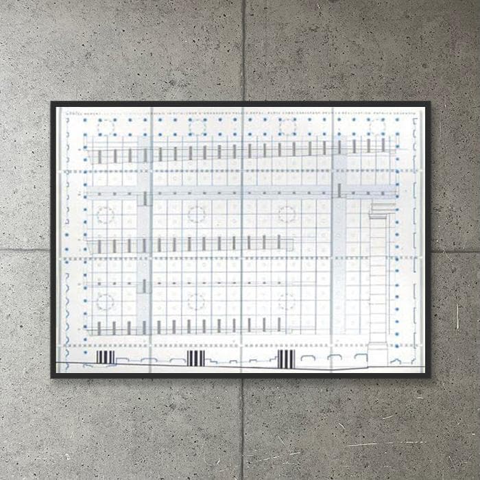 額装品/Les deux/ダニエル ビュレン/アート/ポスター/インテリア