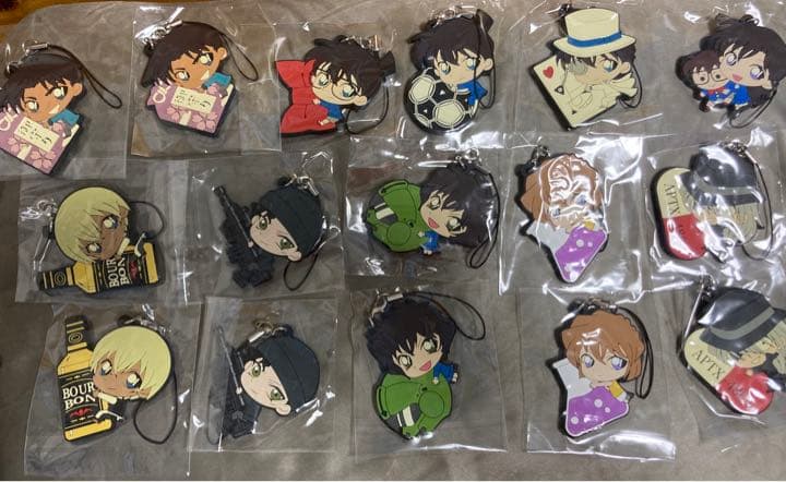 名探偵コナン　ぴたコレ　ラバーストラップ