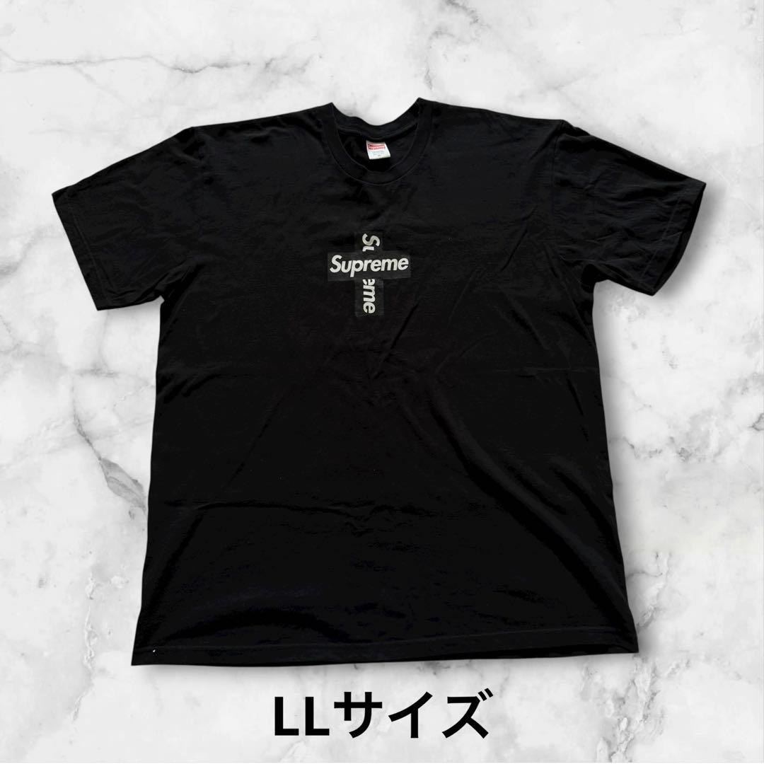 【美品/正規品】Supreme ブラック Tシャツ