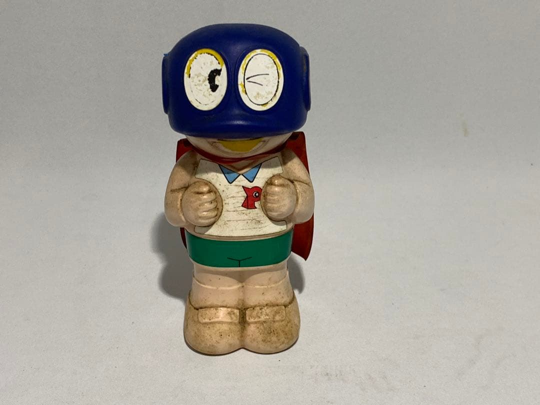 サンスター こどもシャンプー パーマン ソフビ 当時物　昭和レトロ