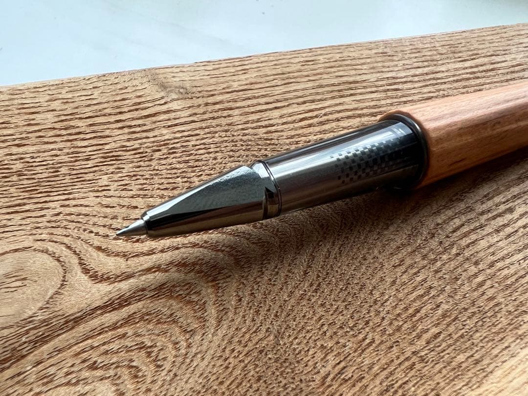 【完売品】コクヨwp 杢軸ペン　300本限定品　珍しいキリのよいナンバー　木軸