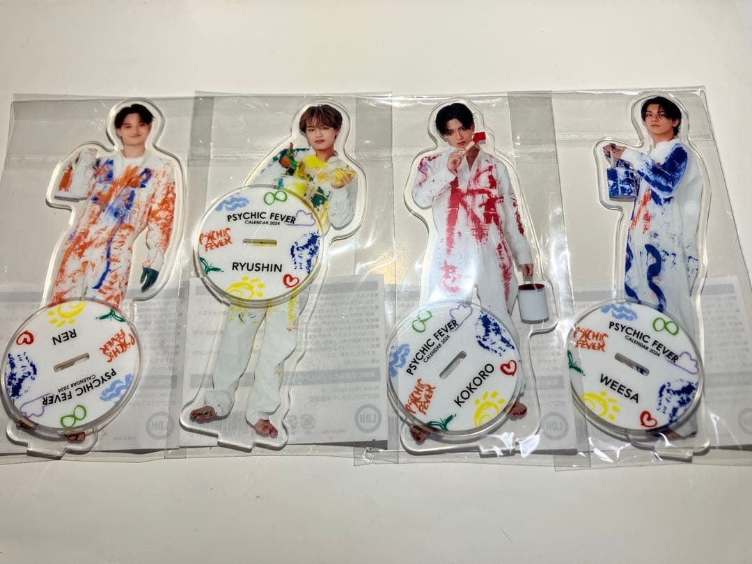 【フルコンプ】PSYCHIC FEVER カレンダー BIGアクリルスタンド