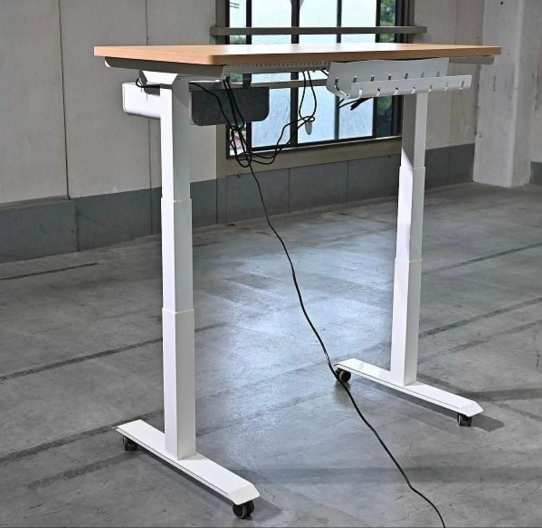 【Cheese】FlexiSpot E7 ホワイト フレキシスポット