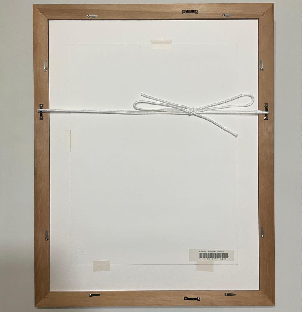 絵画・額縁・版画・渡辺 美香子・新品未使用・恋する季節・美術品・インテリア・雑貨