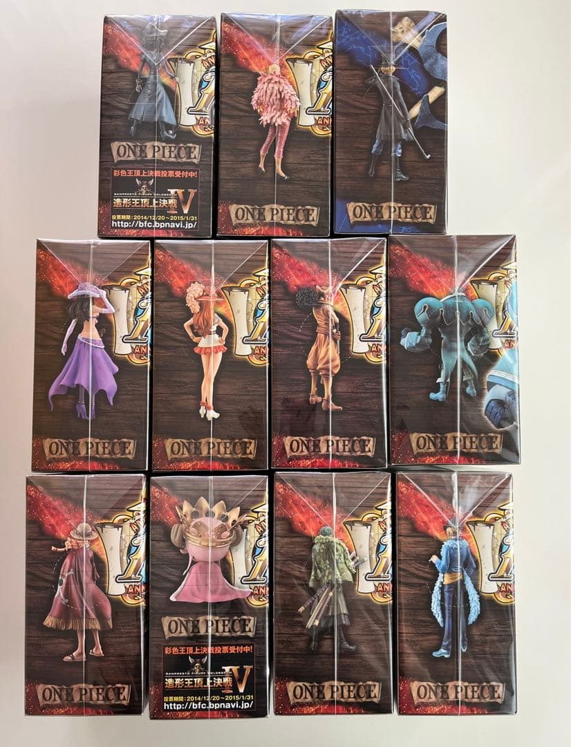 ONE PIECE フィギュア DXF 15TH EDITION 11種セット