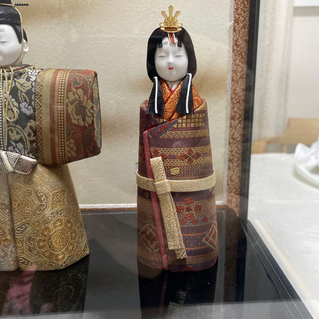 雛人形 柿沼東光作 江戸木目込 草木染 悠久雛