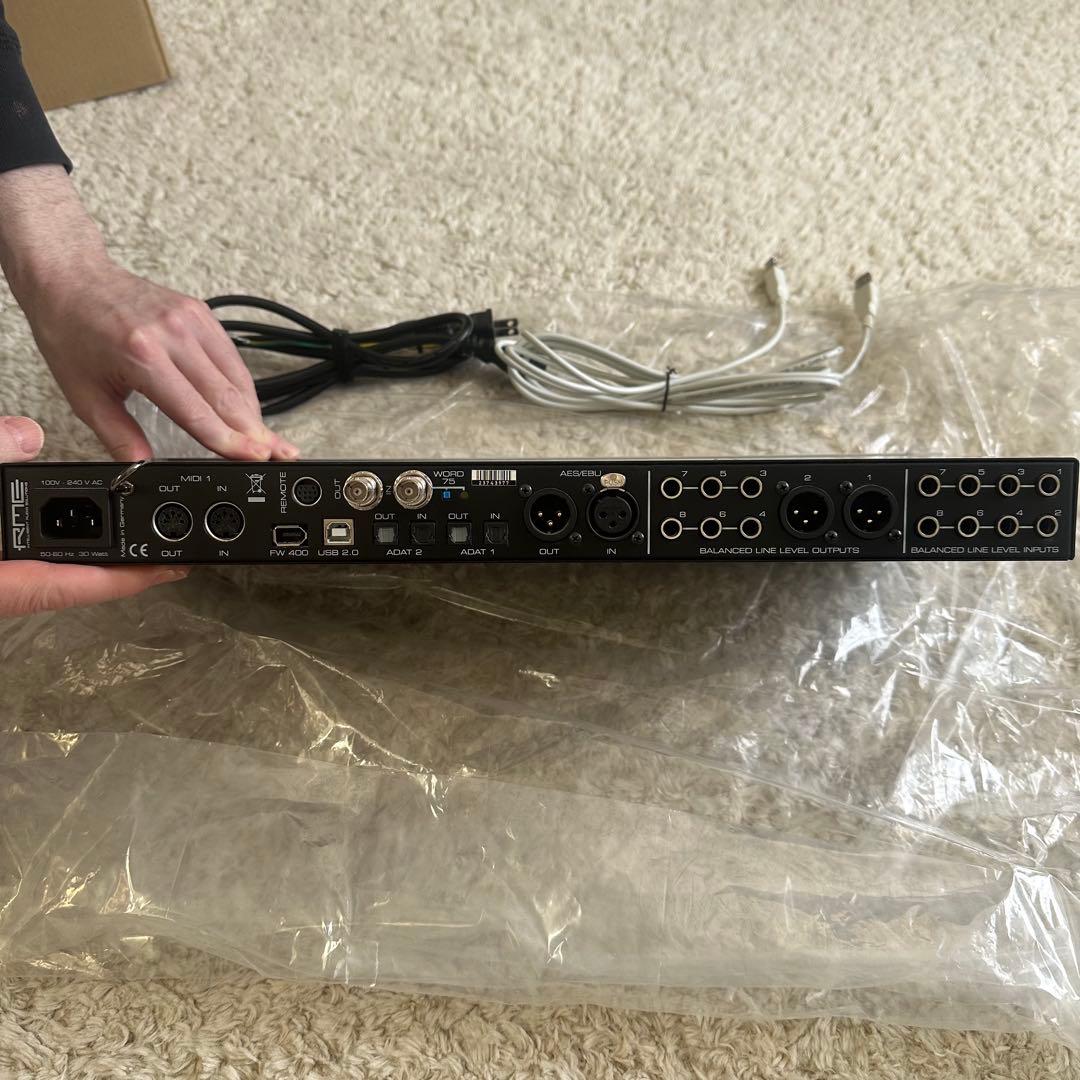 RME Fireface UFX オーディオインターフェイス