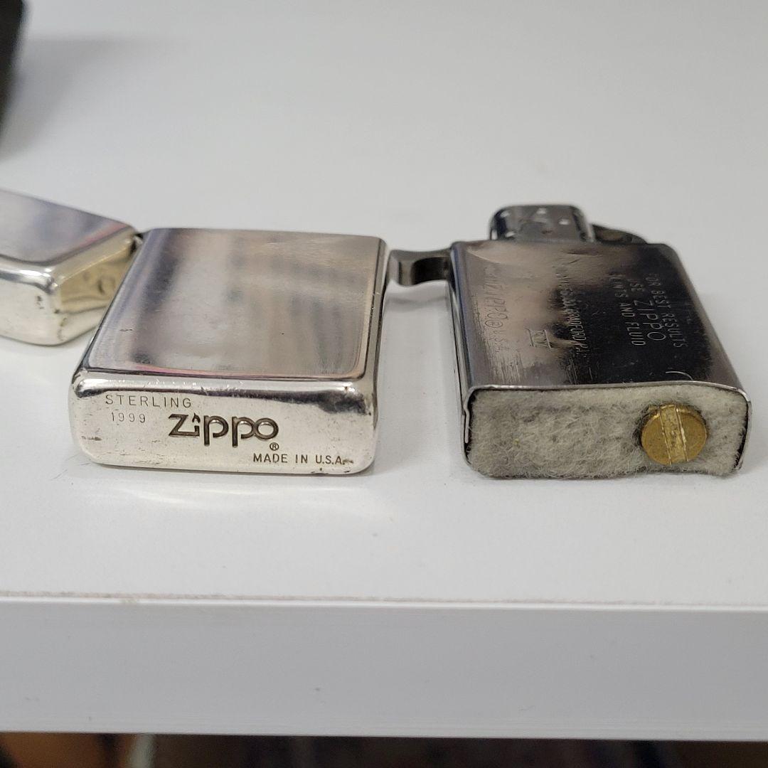 Zippo STERLING 1999年 スターリング シルバー 純銀製 スリム