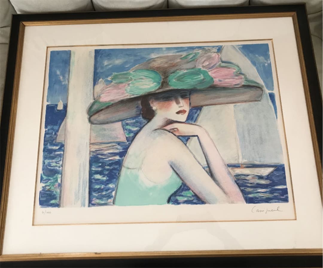 カシニョール リトグラフ　モンテカルロ