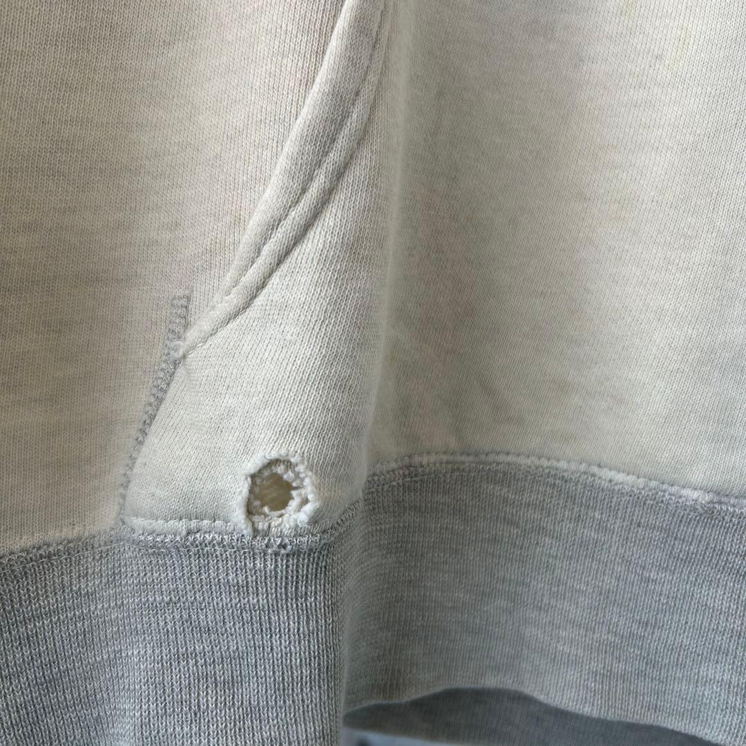 50s, 60s, ツートン ヴィンテージ スウェットフーディー