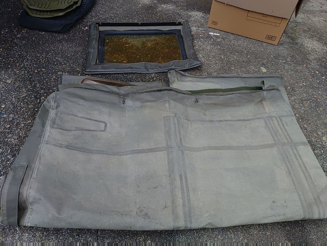 自衛隊ジープ用　幌　フロアマット