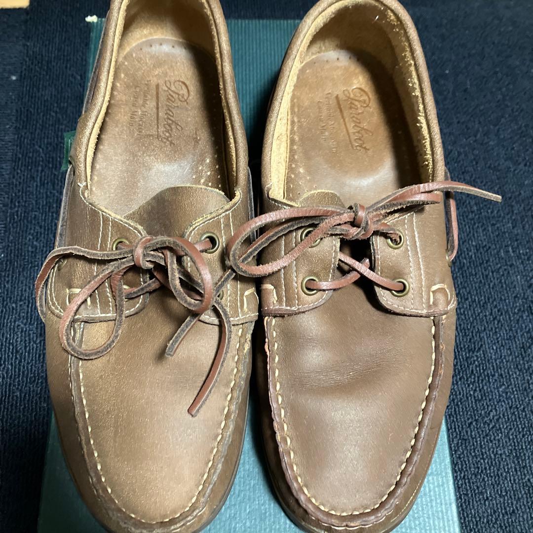 Paraboot BARTH サイズ7.5パラブーツ ブラウン デッキシューズ