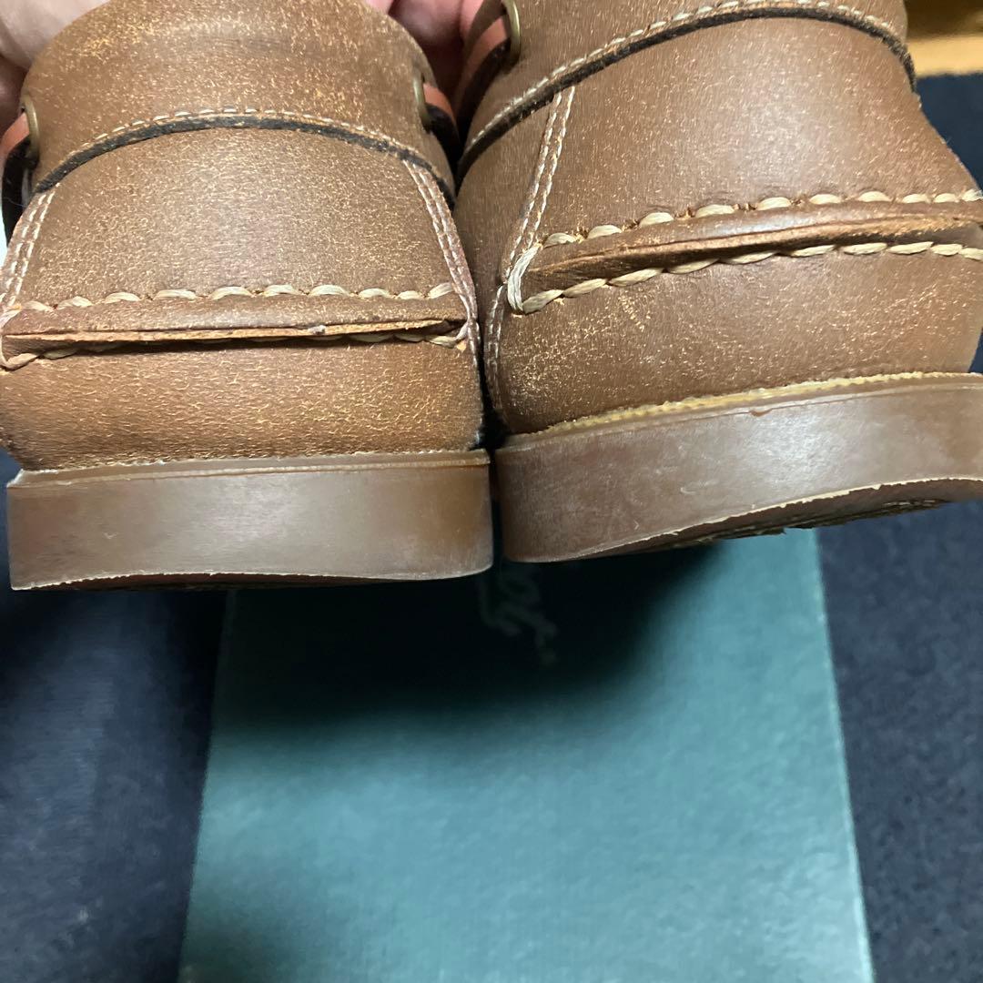 Paraboot BARTH サイズ7.5パラブーツ ブラウン デッキシューズ