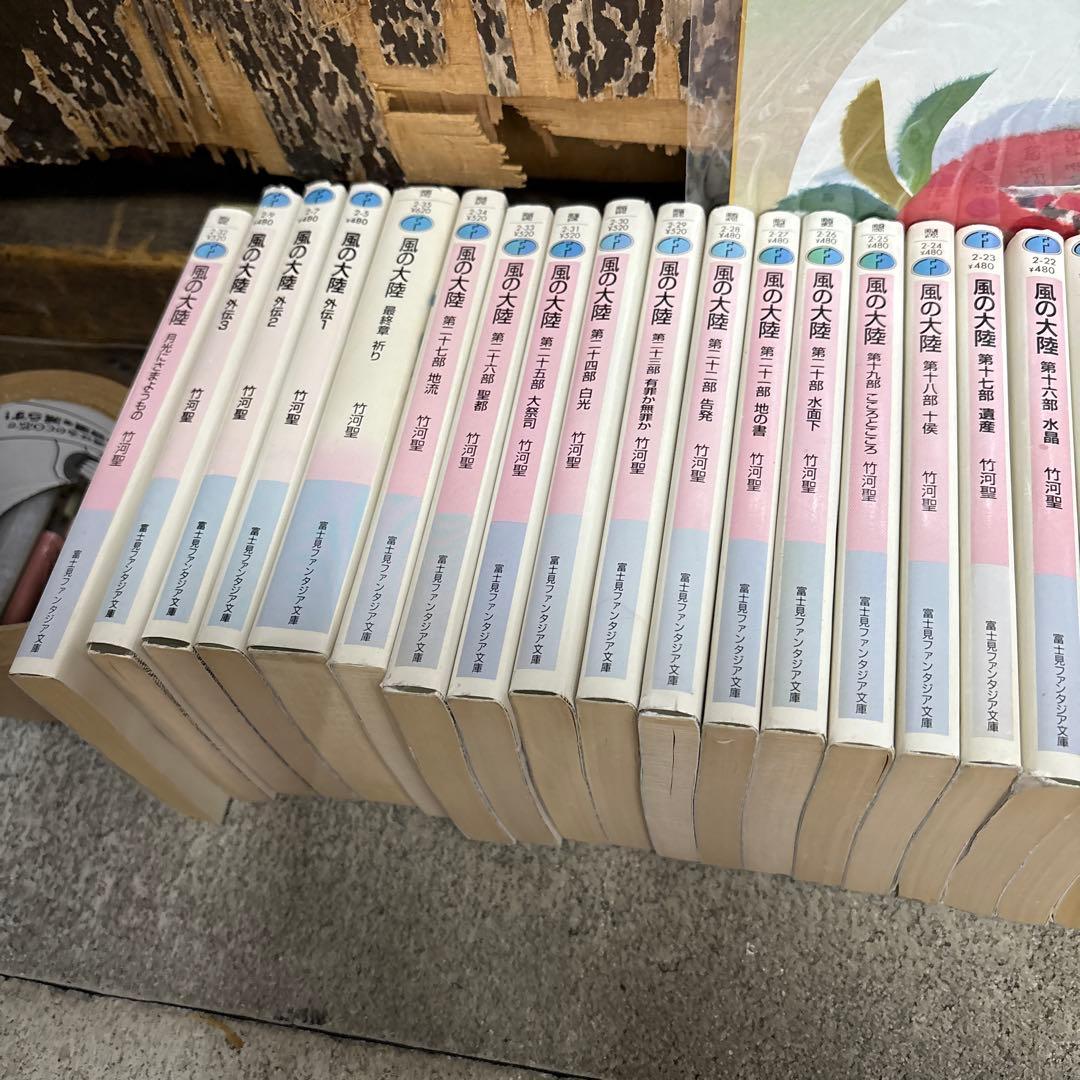 （シリーズ全巻完結セット）風の大陸 本編1～27　外伝1から3 最終章　さまよう