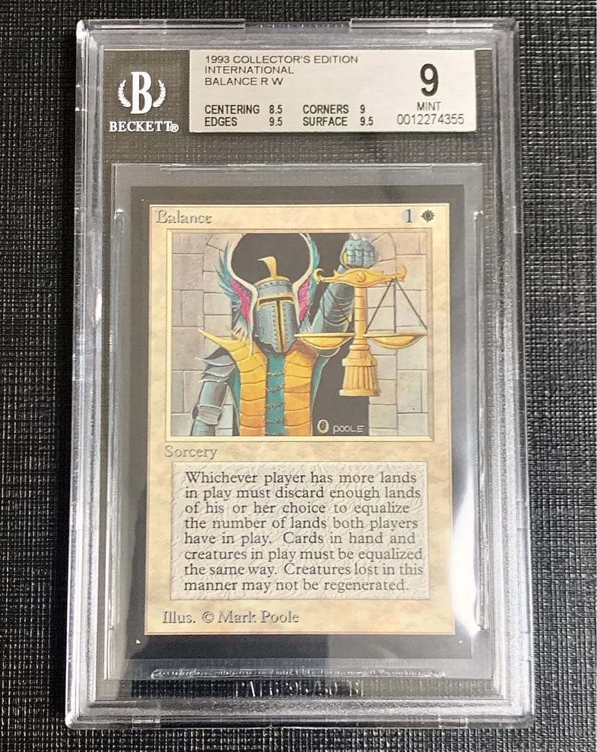 MTG Balance 天秤 [IE] BGS9 MINT