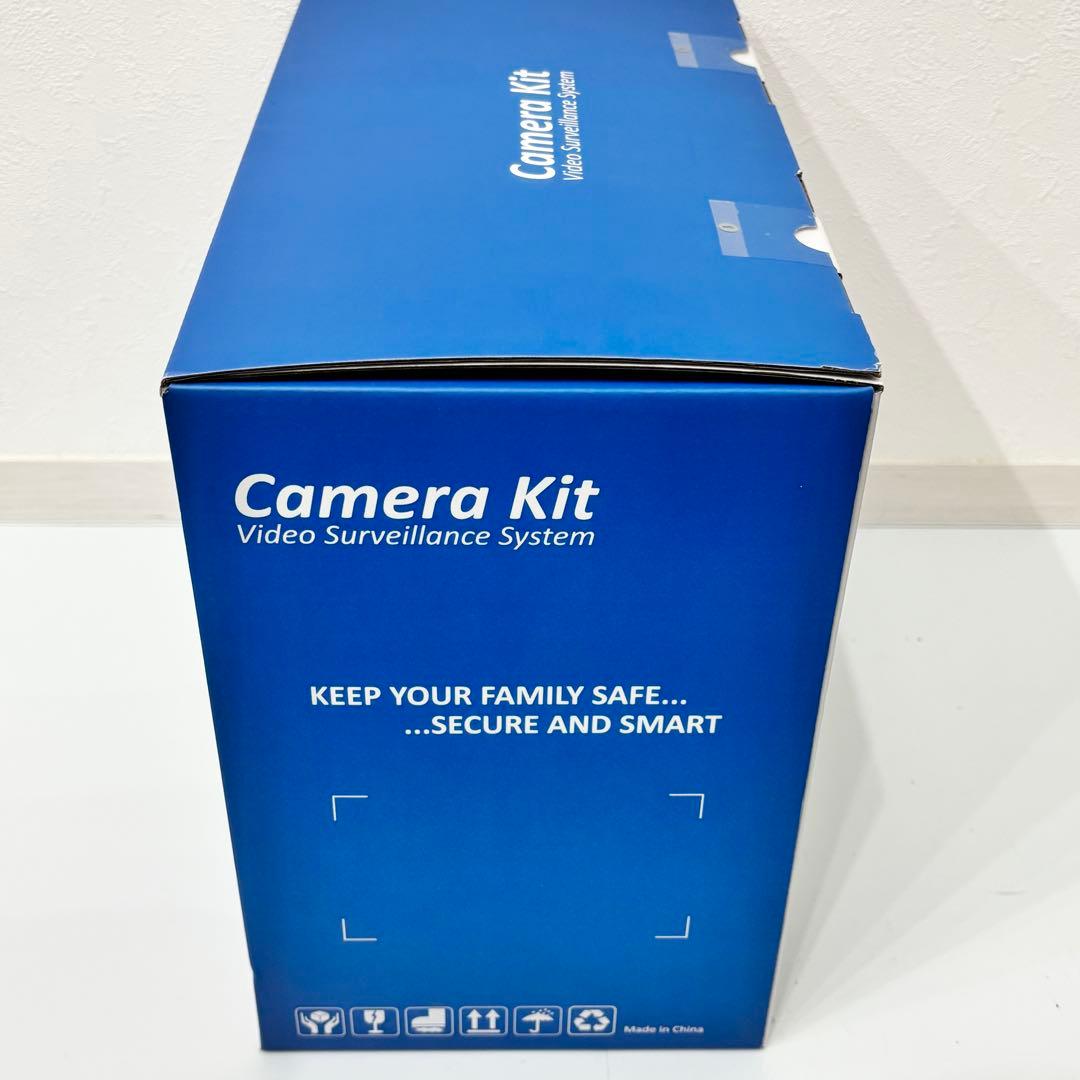 防犯カメラ 屋外 500万画素 ４台セット 1TB スマホ連動 アプリ対応