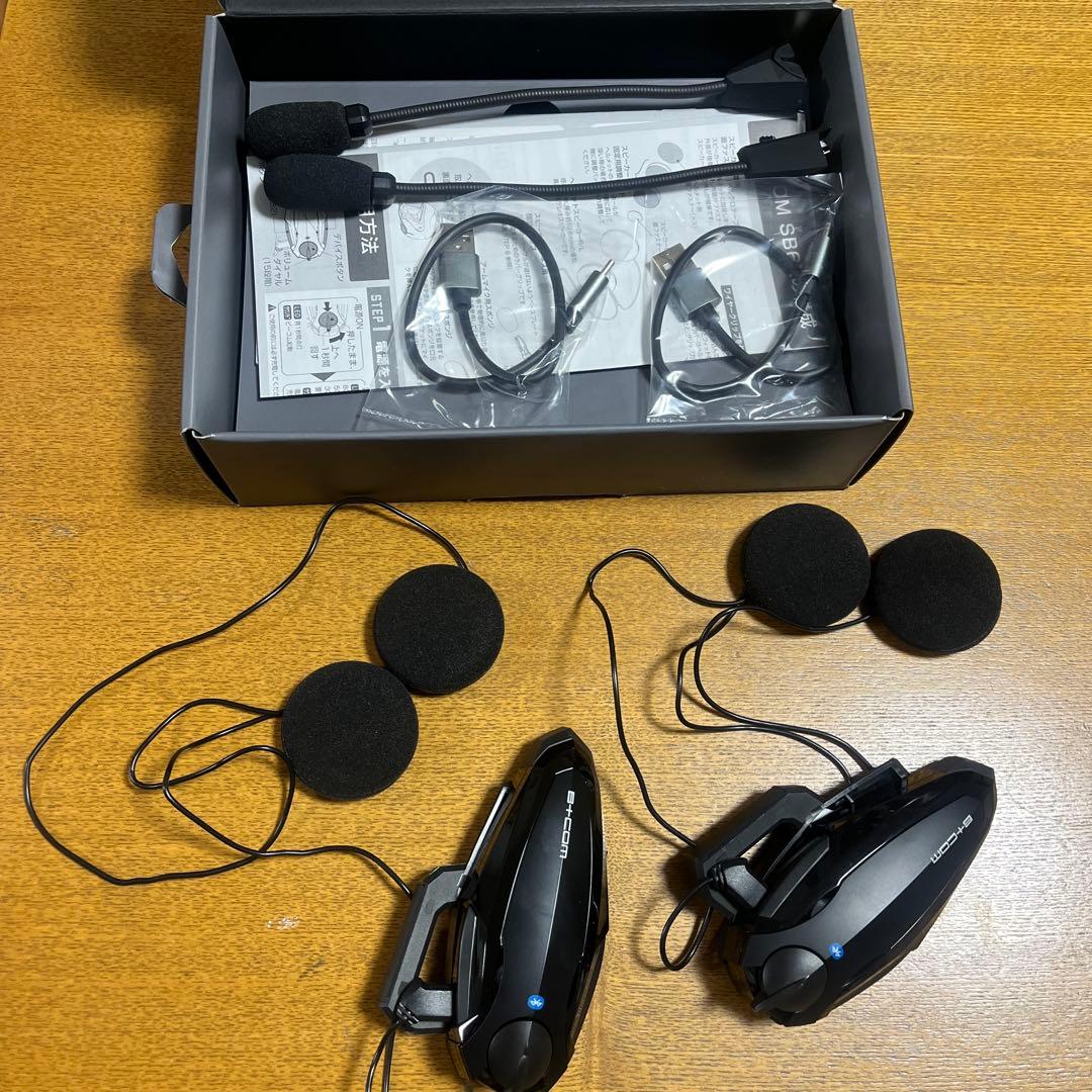 特別値下げ！！B+COM 6X Bluetooth インカム ペアユニット