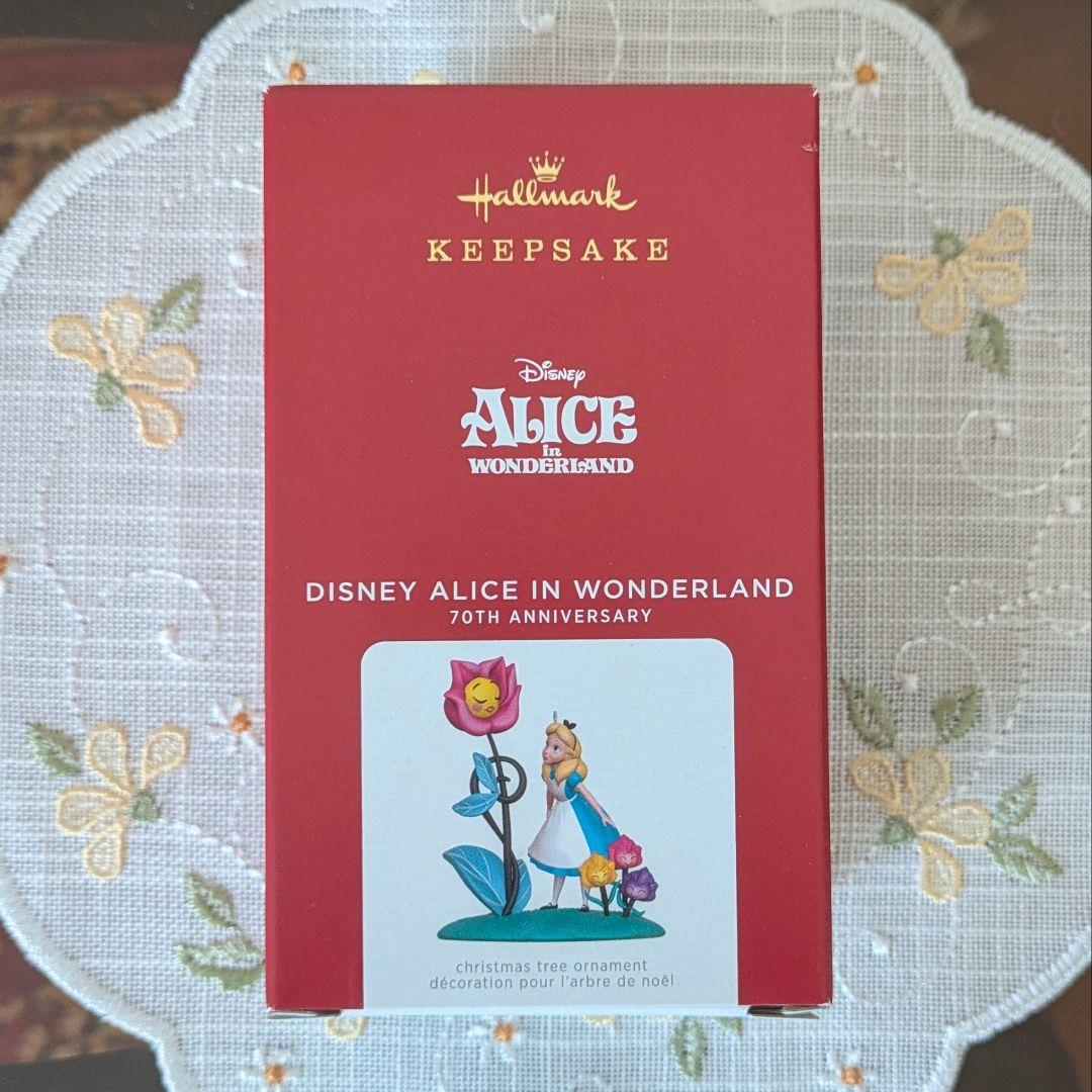 【2021年限定】ホールマーク ディズニー アリス キープセイク オーナメント