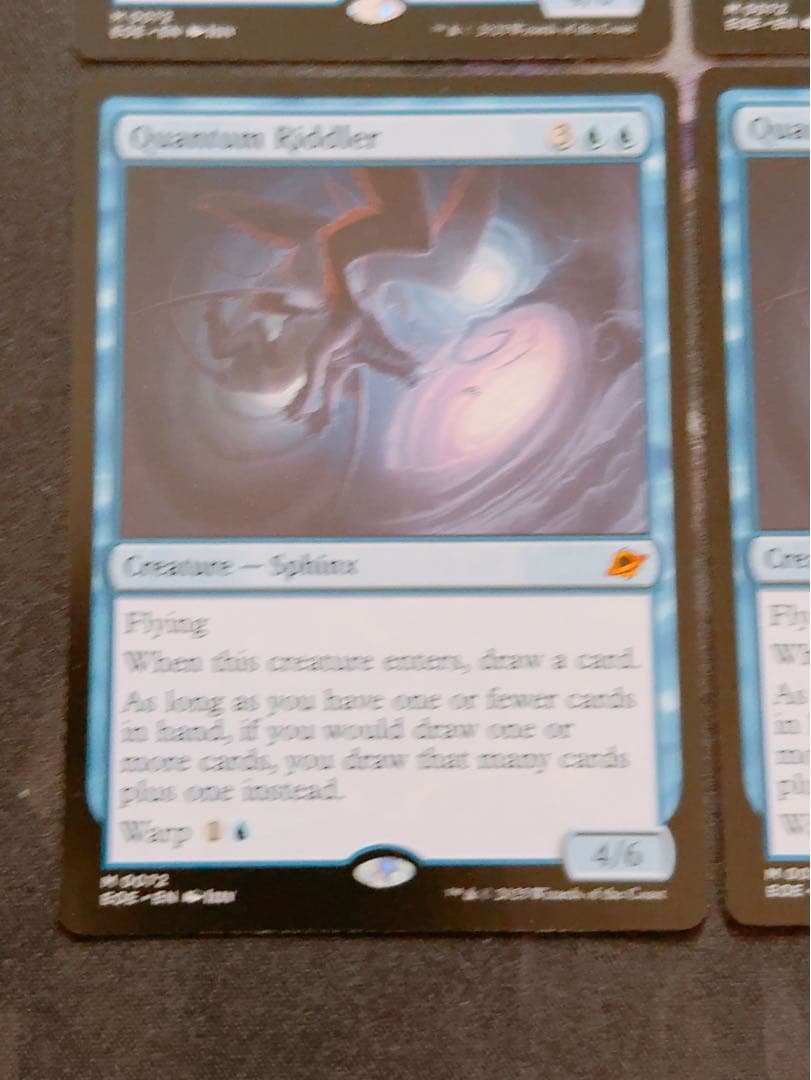 量子の謎かけ屋　英語　4枚セット