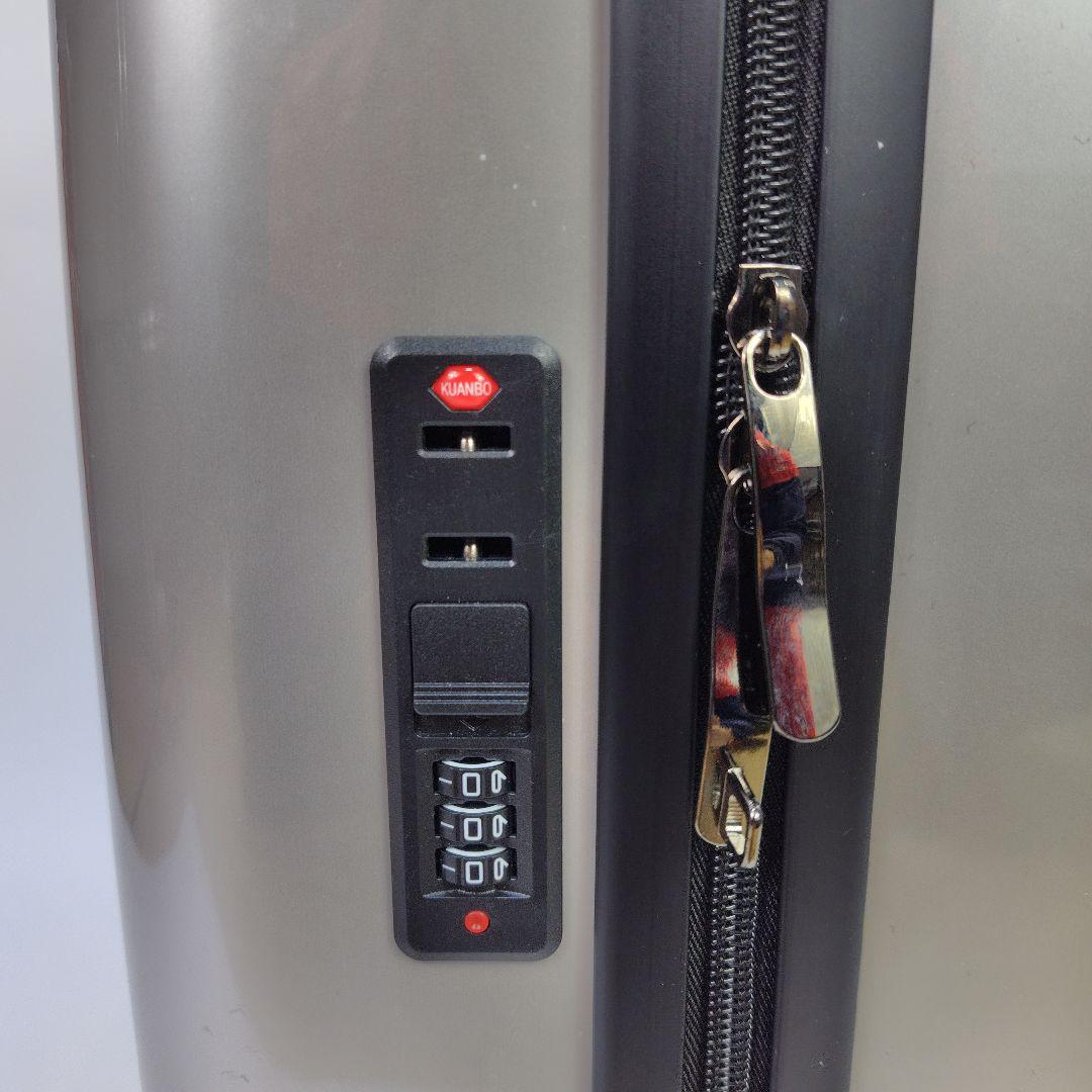 メルセデスベンツ キャリーケース シルバー 35L ダイヤルロック スーツケース