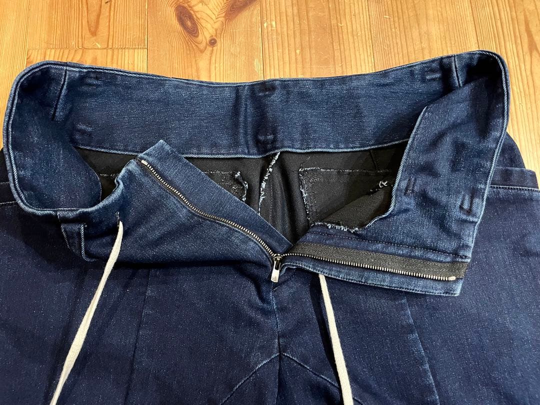 玲音 様　bajra バジュラ　サルエルデニムパンツ ドローストリング