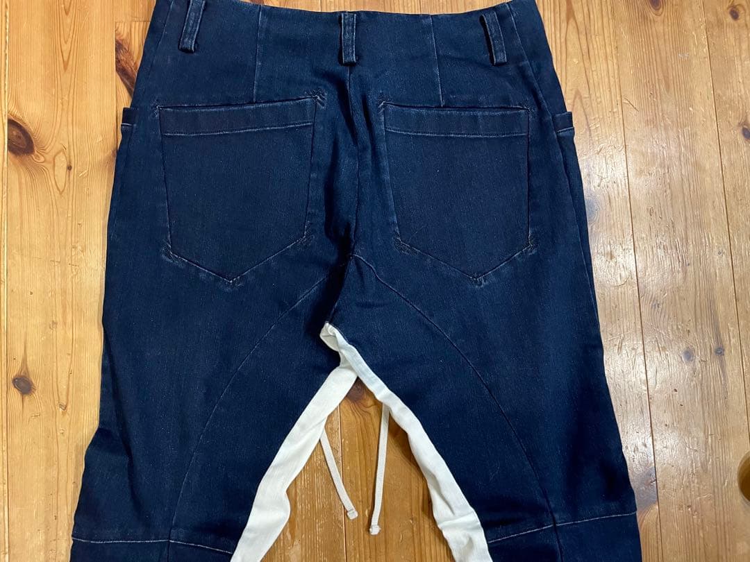 玲音 様　bajra バジュラ　サルエルデニムパンツ ドローストリング