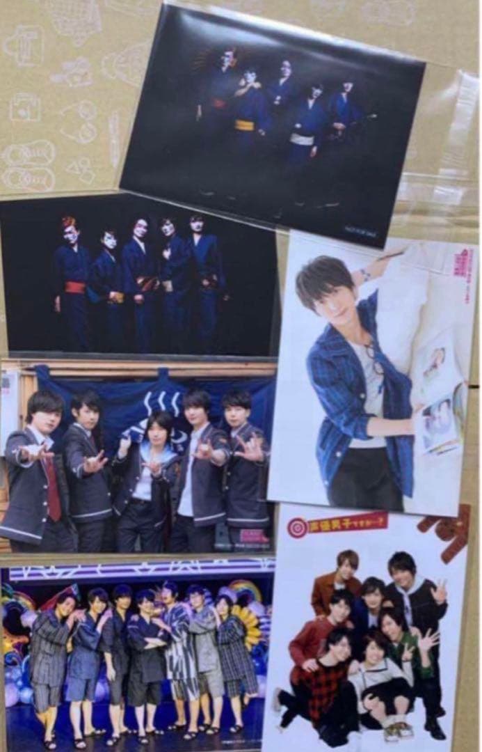 プリントキャラマインド ひょろっと男子 B賞『梅原裕一郎•西山宏太朗』他色々。