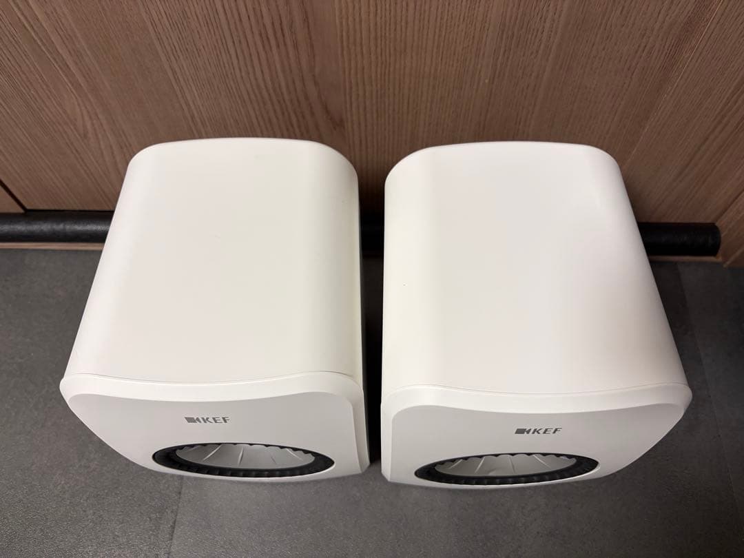 kef lsxⅡ mineral White 高音質スピーカー